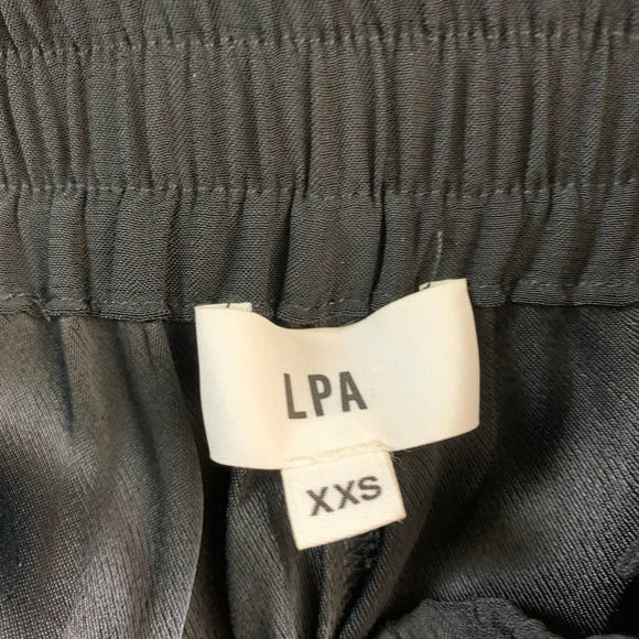 LPA Pant 552 Hip Hop Snap Sides Jogger in Black - Picture 9 of 9